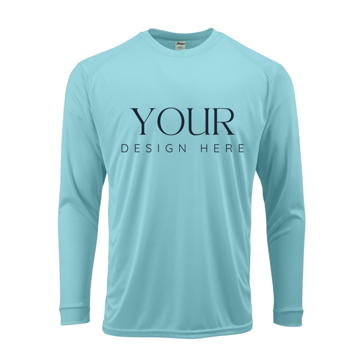 Custom Logo Long Sleeve UPF 50+ Performance Sun Protection Shirts