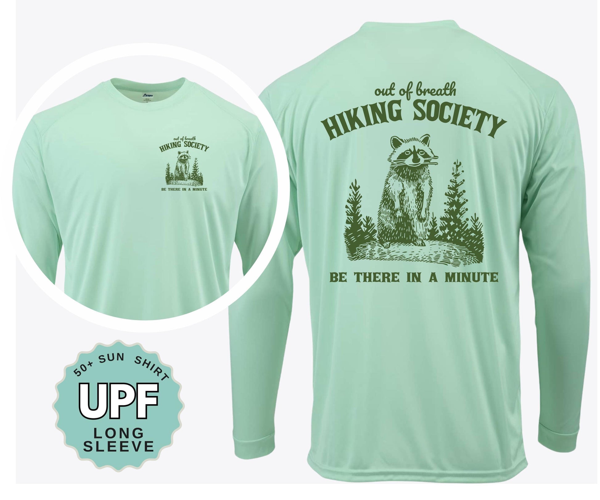 Custom UPF 50+ Long Sleeve Shirt, Sun Protection, Your Logo