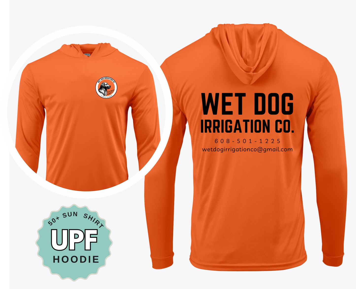 Custom Shirt UPF 50 sun shirt long sleeve hoodie quick dry UV protection top personalized breathable shirt lightweight outdoor performance