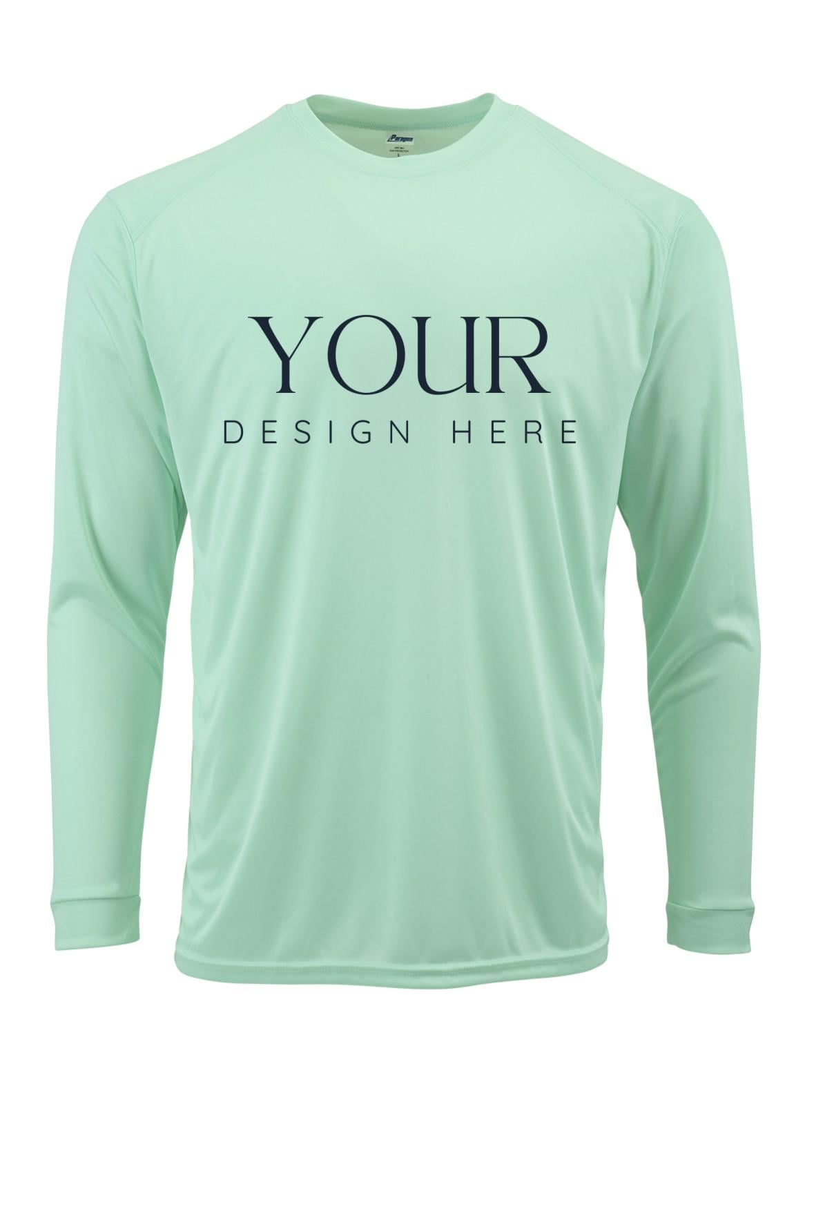 Custom UPF50+ Sun Protection Long Sleeve Sunshirt, Outdoor UV Protection Tee, Matching Shirts, Beach & Outdoor Activities
