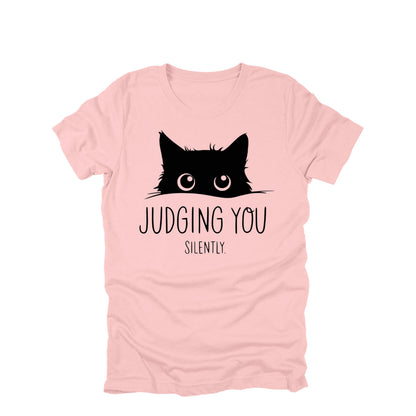 Judging You Silently Cat Shirt, Funny Cat Shirt, Cat Lover Humor Tee, Sarcastic Cat Graphic Tee, Cat Owner Shirt
