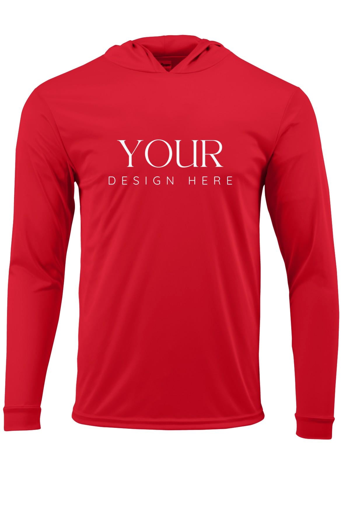 Custom Boat Name UPF 50 Hoodie Long Sleeve Sun Shirt Boating Hoodie