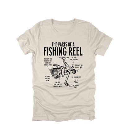 Parts of a Fishing Reel Funny Fishing Shirt, Fishing Shirt, Dad Lake Boat Trip Gift for Fishermen, Father's Day Mens Fishing T-Shirt