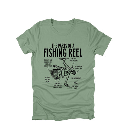 Parts of a Fishing Reel Funny Fishing Shirt, Fishing Shirt, Dad Lake Boat Trip Gift for Fishermen, Father's Day Mens Fishing T-Shirt