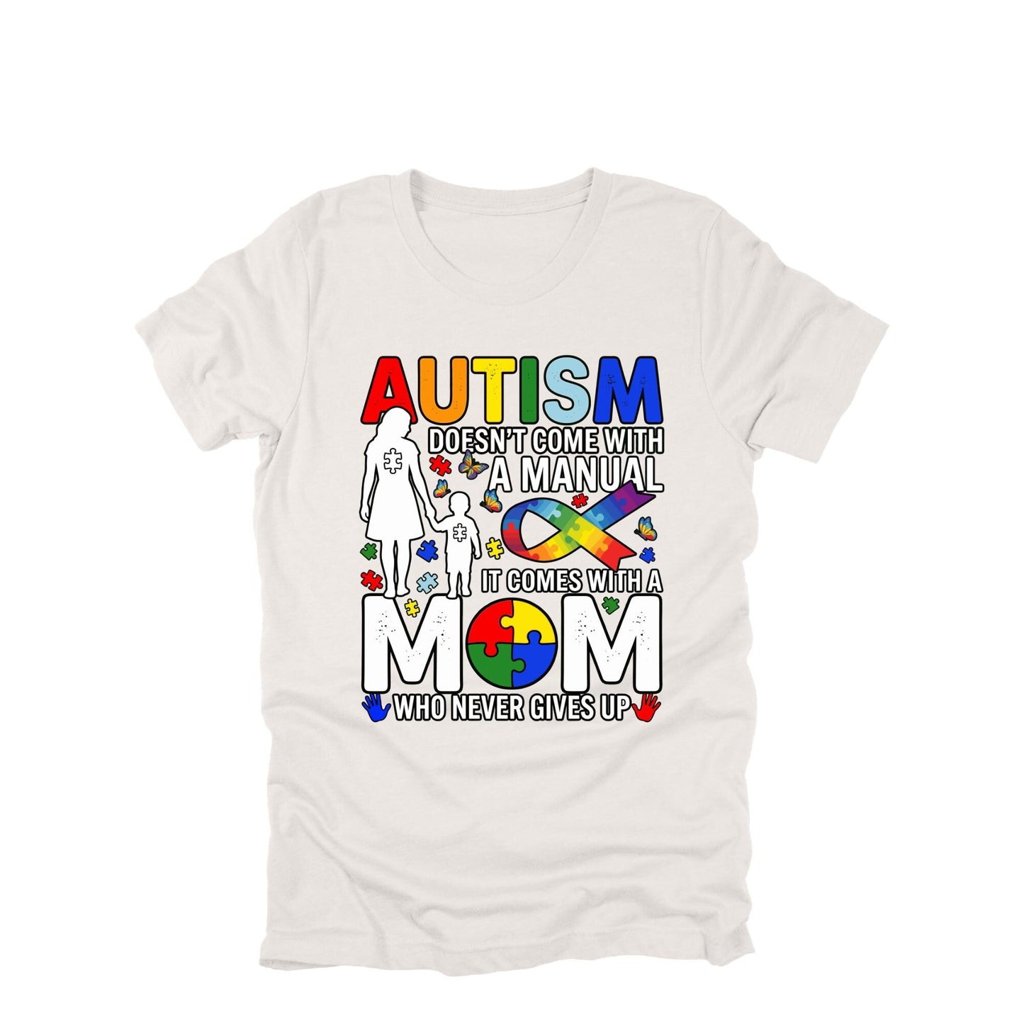 Autism Mom Shirt Boy, Autism Awareness Tee, Puzzle Ribbon Shirt, Special Needs Mom Gift