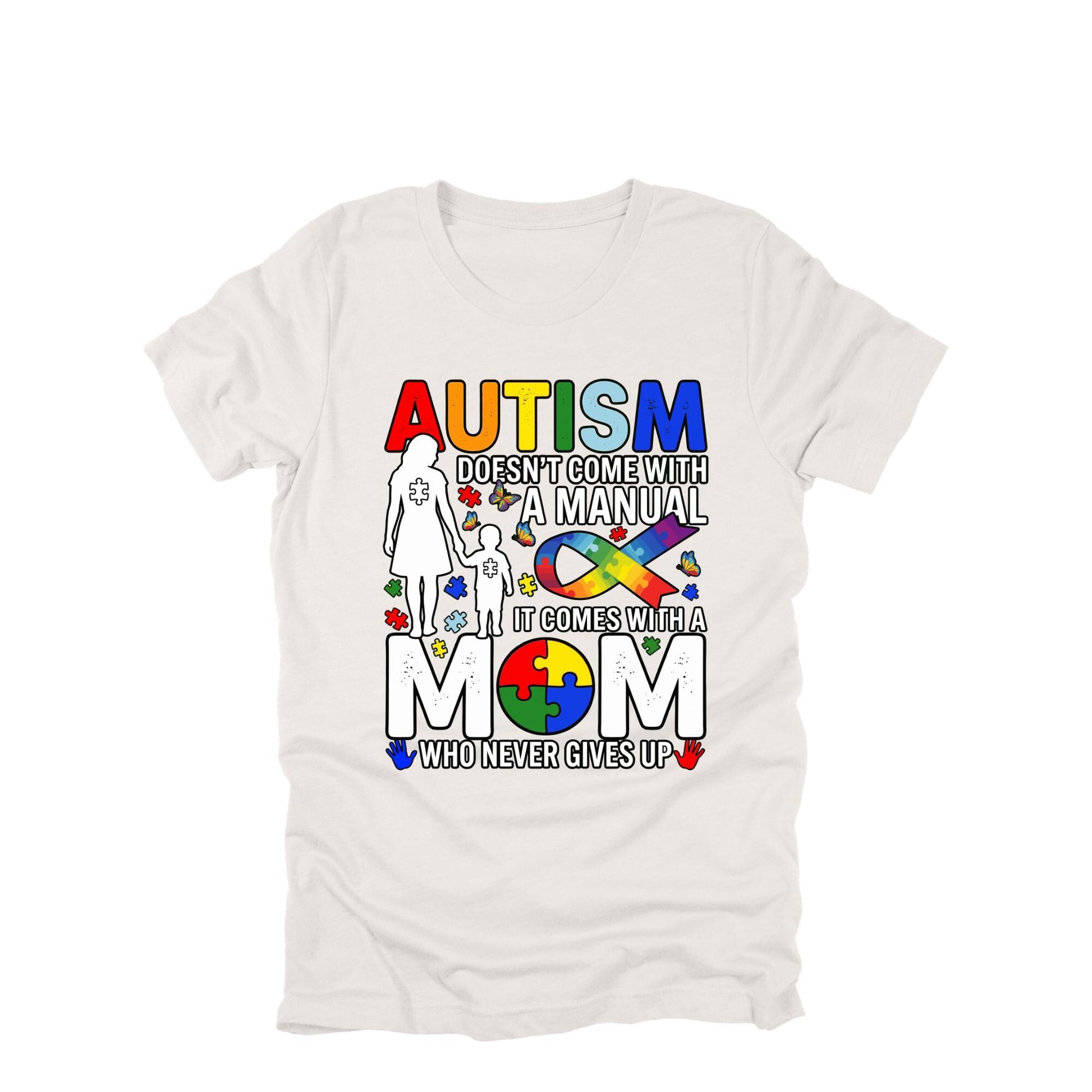 Autism Mom Shirt Boy, Autism Awareness Tee, Puzzle Ribbon Shirt, Special Needs Mom Gift