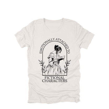 Emotionally Attached to Fictional Characters Shirt, Book Lover Tee, Reader Gift, Introvert Shirt, Literary Aesthetic T Shirt