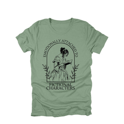 Emotionally Attached to Fictional Characters Shirt, Book Lover Tee, Reader Gift, Introvert Shirt, Literary Aesthetic T Shirt