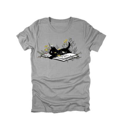 Black Cat Book Shirt, Cat Lover Book Shirt, Reading Cat Tee, Book Lover Shirt, Floral Cat Shirt, Cute Cat Graphic Tee