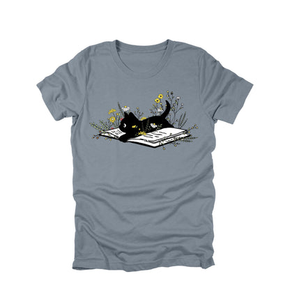 Black Cat Book Shirt, Cat Lover Book Shirt, Reading Cat Tee, Book Lover Shirt, Floral Cat Shirt, Cute Cat Graphic Tee
