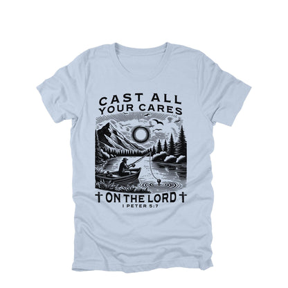 Cast all Your Cares on the Lord Shirt, Christian Faith Top, Inspirational Christian Tee, Religious Graphic Tee, Faith Shirt, Christian Gift