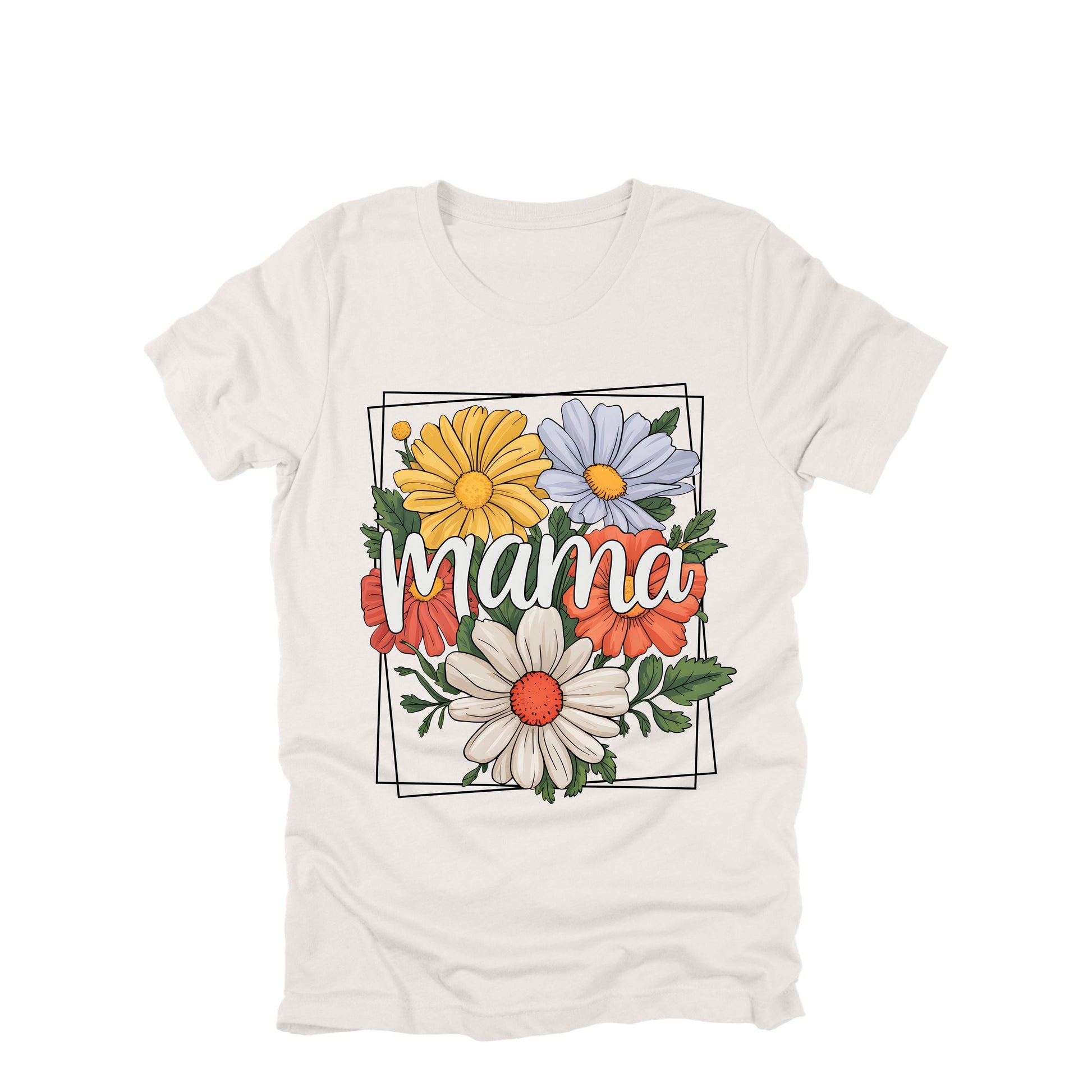 Mama Floral Shirt, Cute Mom Shirt, Flower Mama Shirt, Mothers Day Gift Shirt, Floral Mom Tee, Mom Graphic Shirt