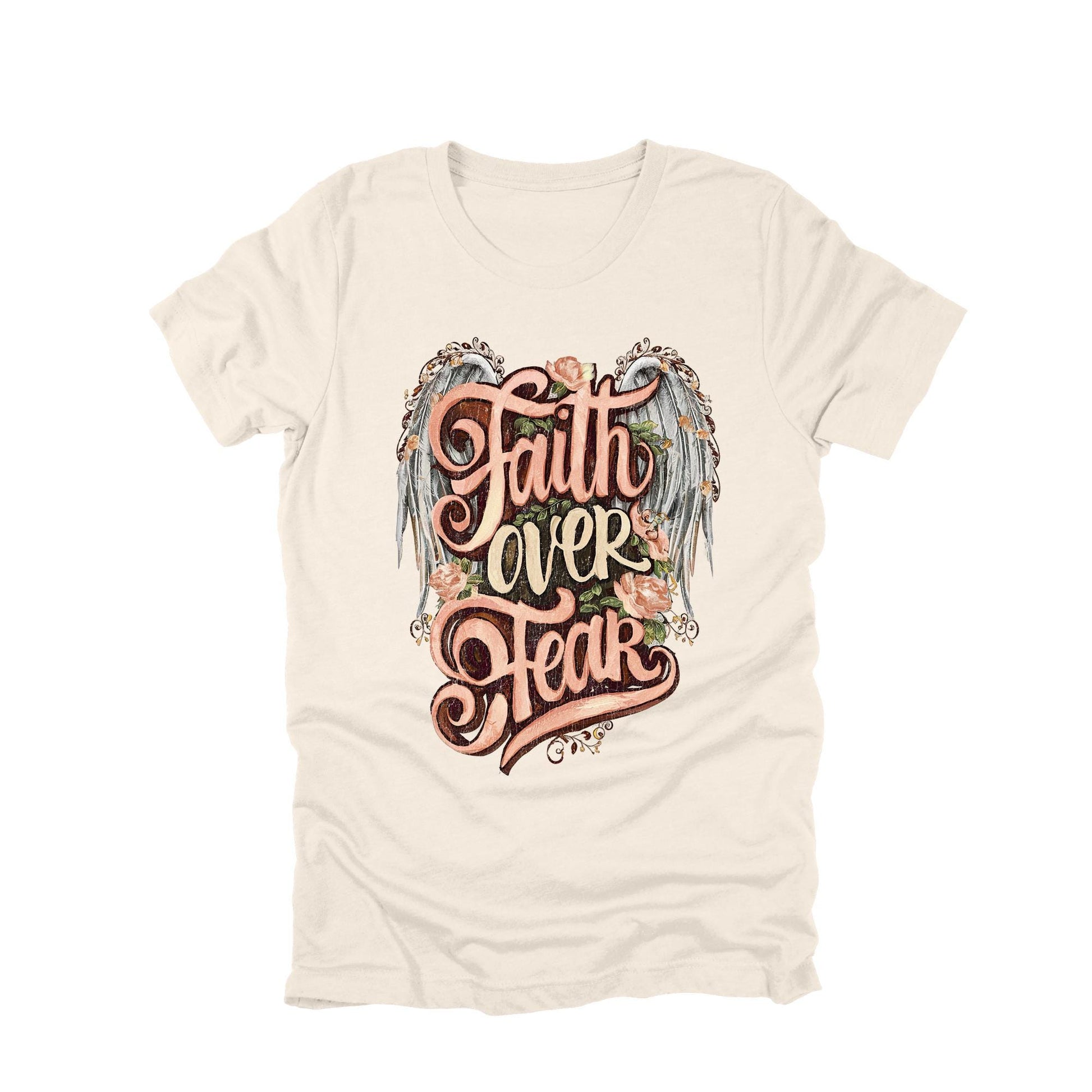 Faith over Fear Shirt, Christian Faith Top, Inspirational Christian Tee, Religious Graphic Tee, Faith Top, Christian Gift