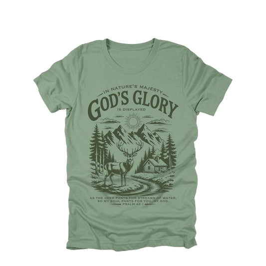 God's Glory is Displayed Christian Bible Shirt, Faith Shirt, Jesus Shirt, Religious Graphic Tee, Faith Tee, Christian Gift
