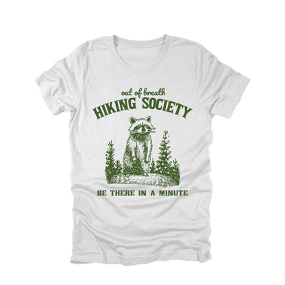 Out of Breath Hiking Society Shirt, Funny Hiking Shirt, Raccoon Hiking Tee, Funny Hiker Graphic Tee, Nature Lover Hiking Shirt
