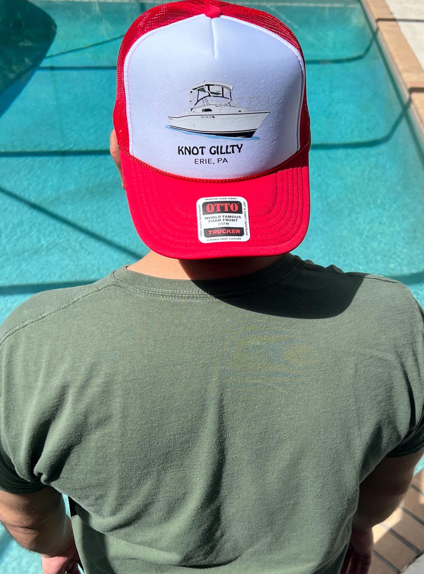 Custom Logo Foam Trucker Hat – Otto 39-165 Personalized Cap
