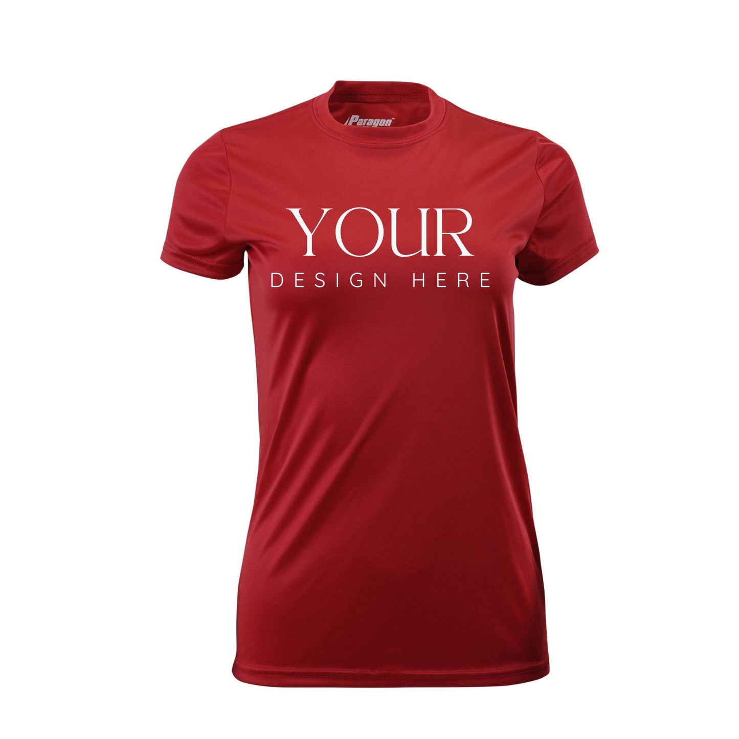 Ladies UPF Short Sleeve Crew Neck Custom Sun Shirt, Crew Neck Short Sleeve UPF Shirt, Personalized Performance Tee, Custom Logo Shirt