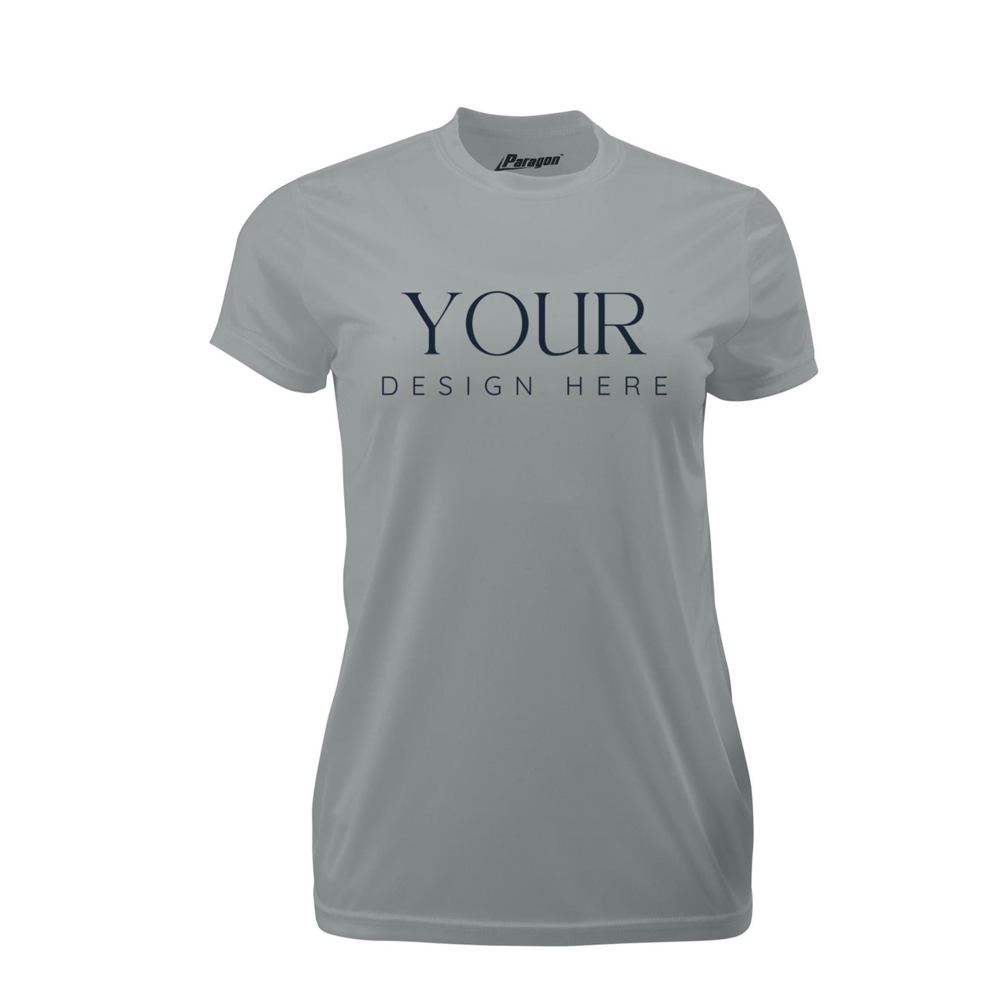 Ladies UPF Short Sleeve Crew Neck Custom Sun Shirt, Crew Neck Short Sleeve UPF Shirt, Personalized Performance Tee, Custom Logo Shirt