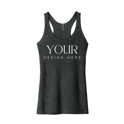 Custom Tank Top Next Level 6733, Personalized Racerback Tank, Women’s Workout Tank, Custom Graphic Tank, Summer Vacation Shirt