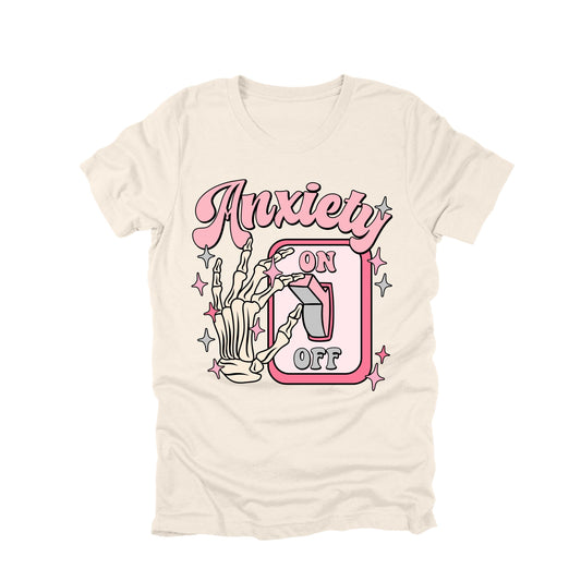 Anxiety On Off Shirt Skeleton Hand Switch Graphic Tee Anxiety Humor Shirt
