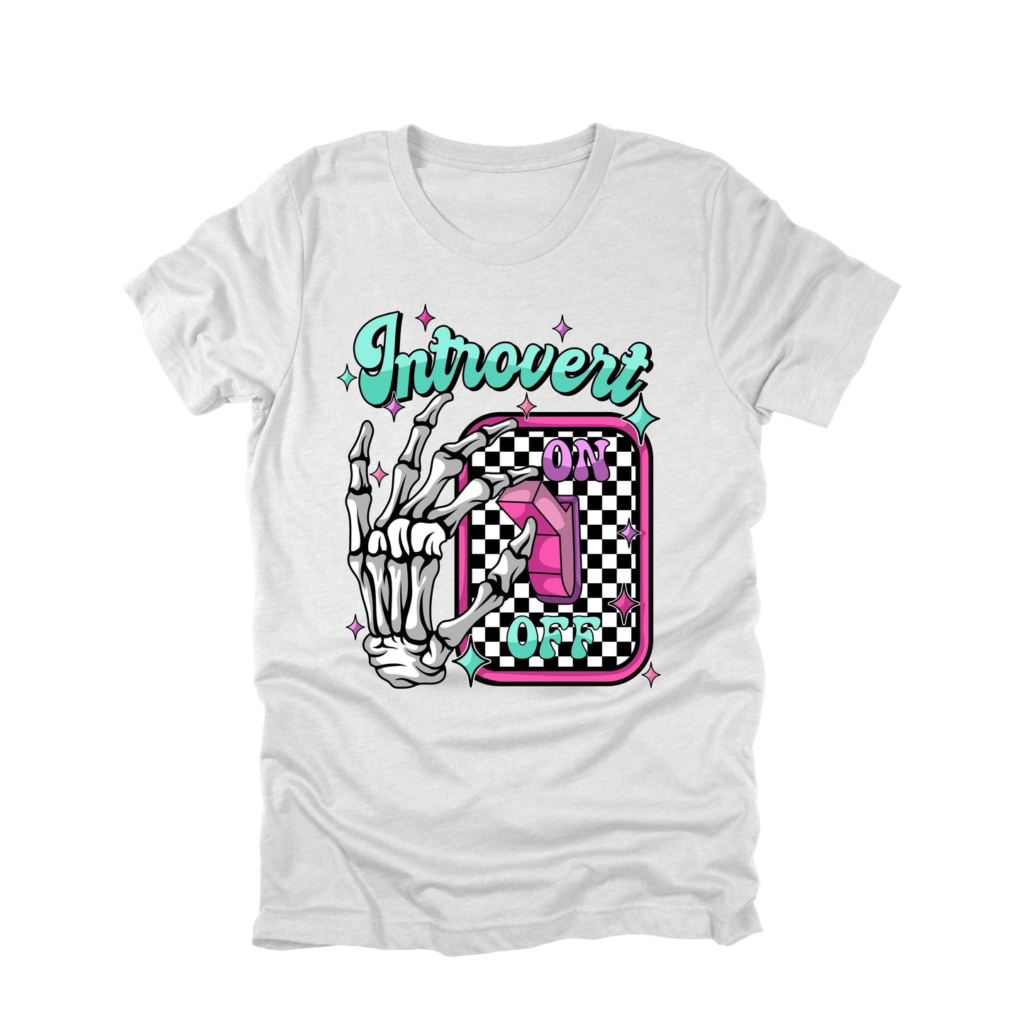 Introvert On Off Shirt Funny Introvert Humor Graphic Tee Social Battery Shirt