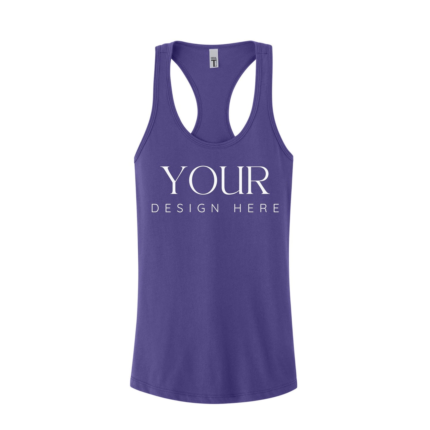 Custom Tank Top Next Level 1533, Ideal Racerback Tank, Women’s Tank Top, Personalized Tank, Racerback Tank