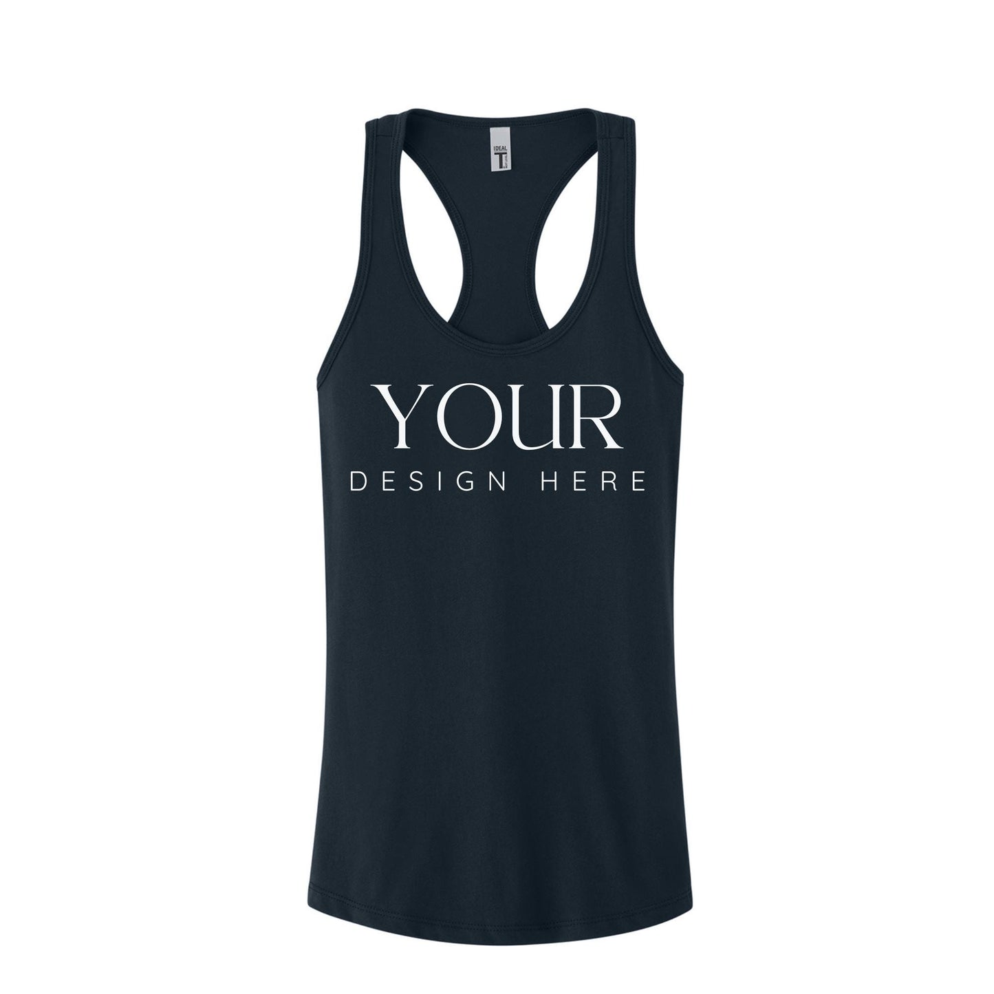 Custom Tank Top Next Level 1533, Ideal Racerback Tank, Women’s Tank Top, Personalized Tank, Racerback Tank