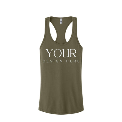 Custom Tank Top Next Level 1533, Ideal Racerback Tank, Women’s Tank Top, Personalized Tank, Racerback Tank