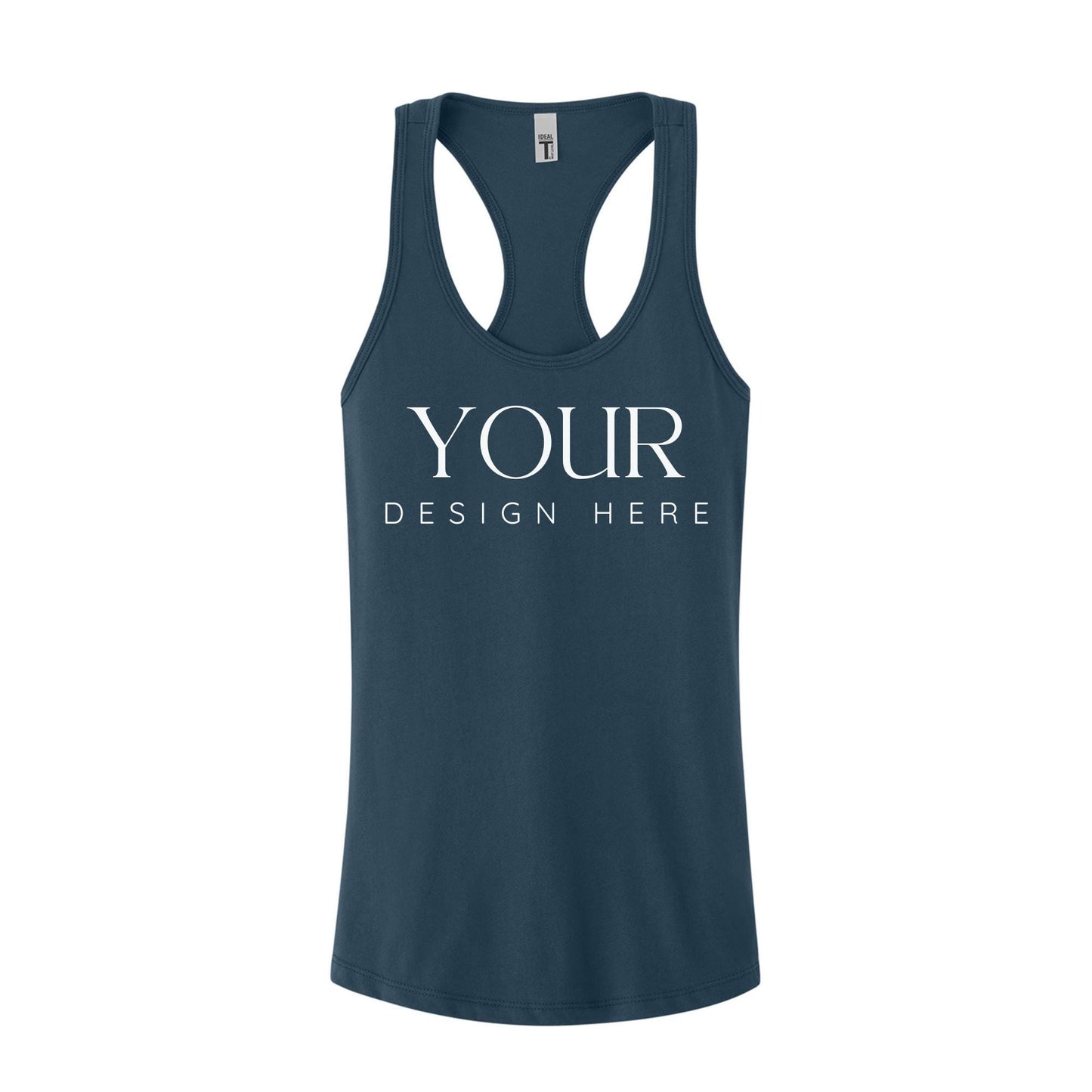 Custom Tank Top Next Level 1533, Ideal Racerback Tank, Women’s Tank Top, Personalized Tank, Racerback Tank