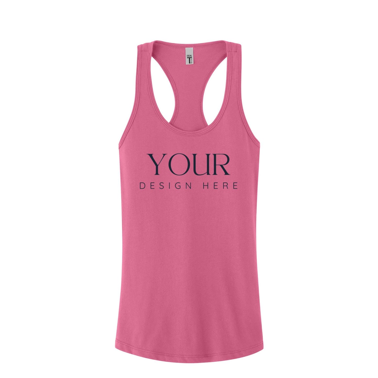 Custom Tank Top Next Level 1533, Ideal Racerback Tank, Women’s Tank Top, Personalized Tank, Racerback Tank