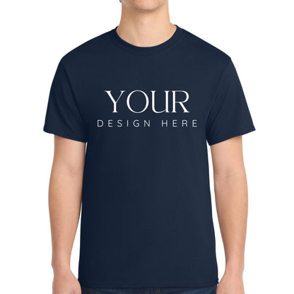 Port and Company PC54 Custom T Shirt, Core Cotton Tee, Personalized Shirt, Custom Logo Shirt, Unisex T Shirt