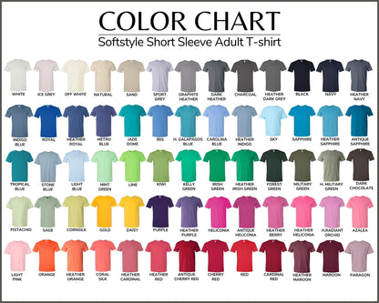 Gildan Softstyle T Shirt 64000 Custom T Shirt, Personalized Shirt, Custom Logo Shirt, Unisex Tee, Lightweight Cotton Shirt