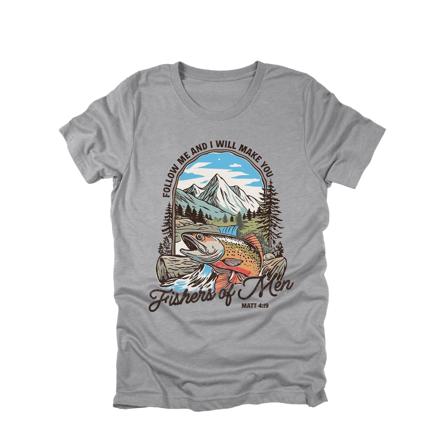 Follow Me and I Will Make You Fishers of Men Christian Shirt