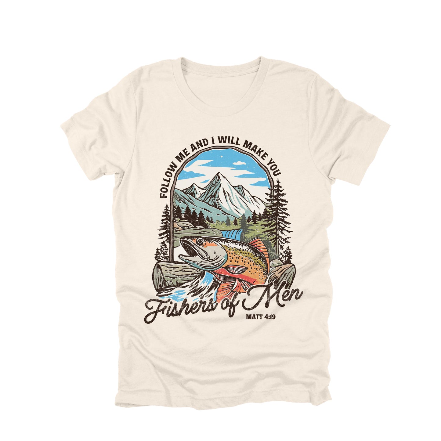 Follow Me and I Will Make You Fishers of Men Christian Shirt