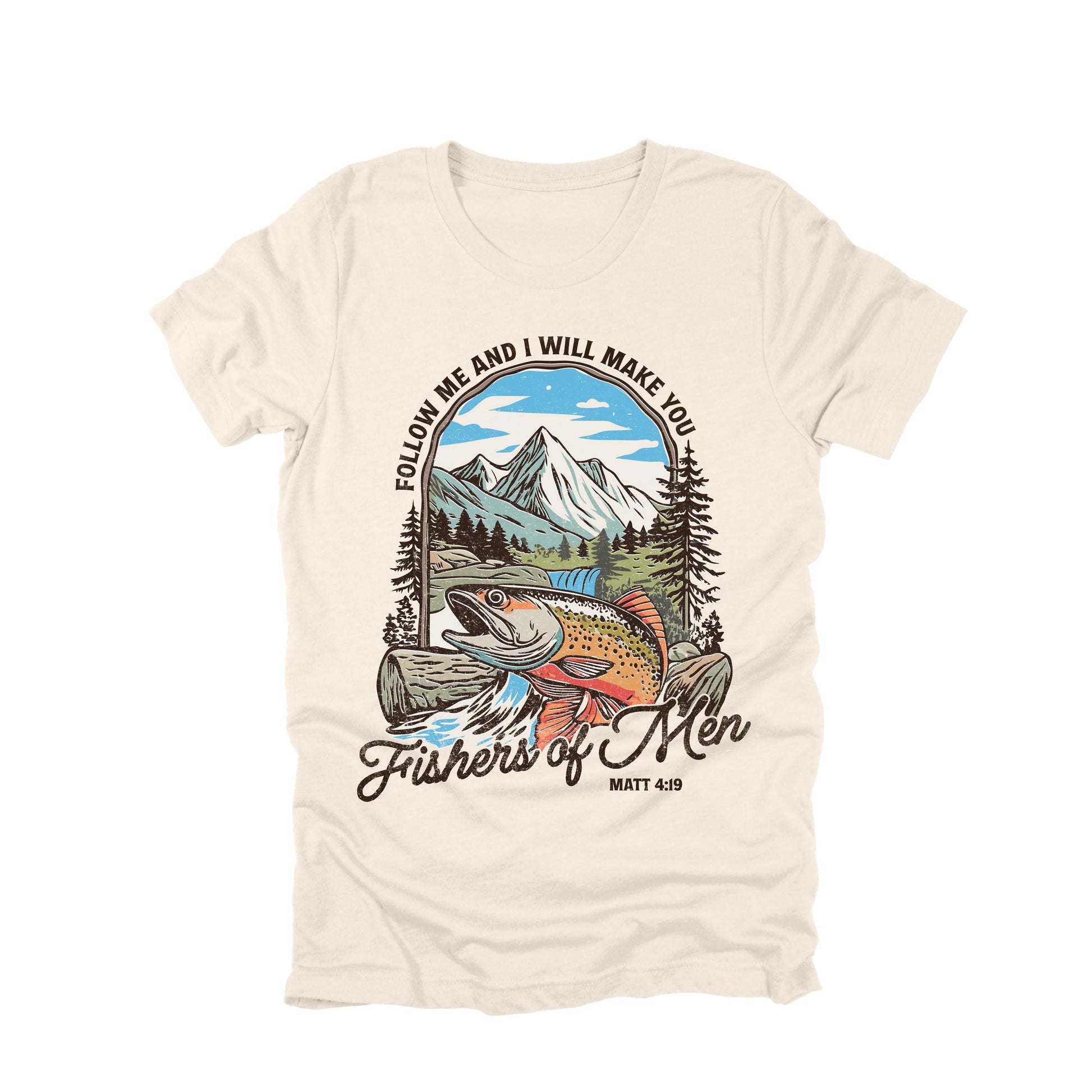 Follow Me and I Will Make You Fishers of Men Christian Shirt