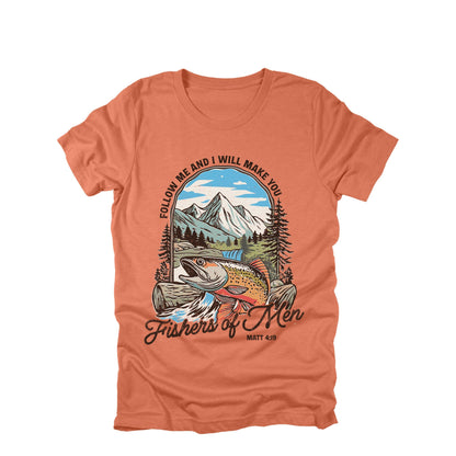 Follow Me and I Will Make You Fishers of Men Christian Shirt