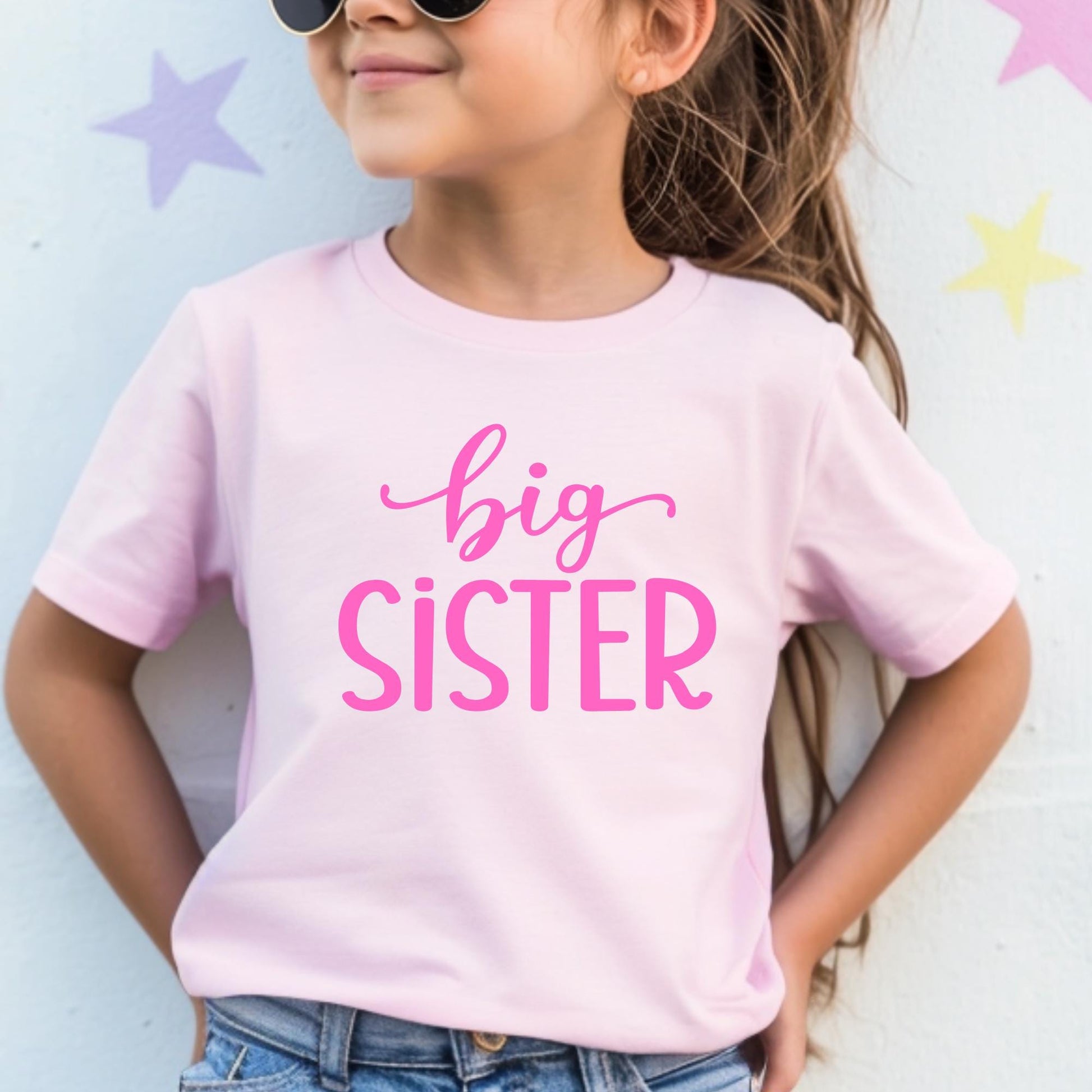 Big Sister Announcement Shirt: Toddler Sibling Reveal Tee
