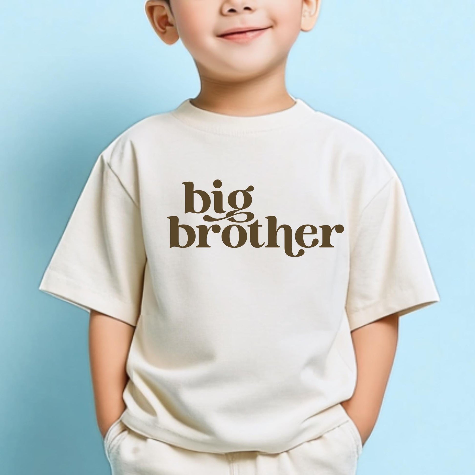 Big Brother Announcement Shirt: Toddler Sibling Reveal Tee