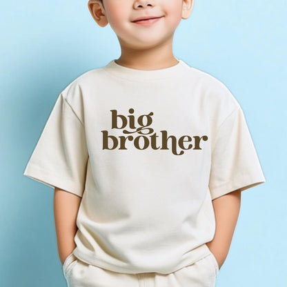 Big Brother Announcement Shirt: Toddler Sibling Reveal Tee