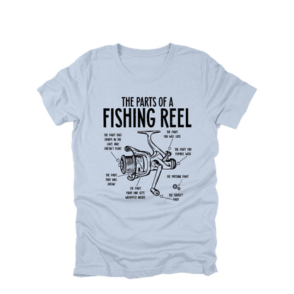 Parts of a Fishing Reel Funny Fishing Shirt, Fishing Shirt, Dad Lake Boat Trip Gift for Fishermen, Father's Day Mens Fishing T-Shirt