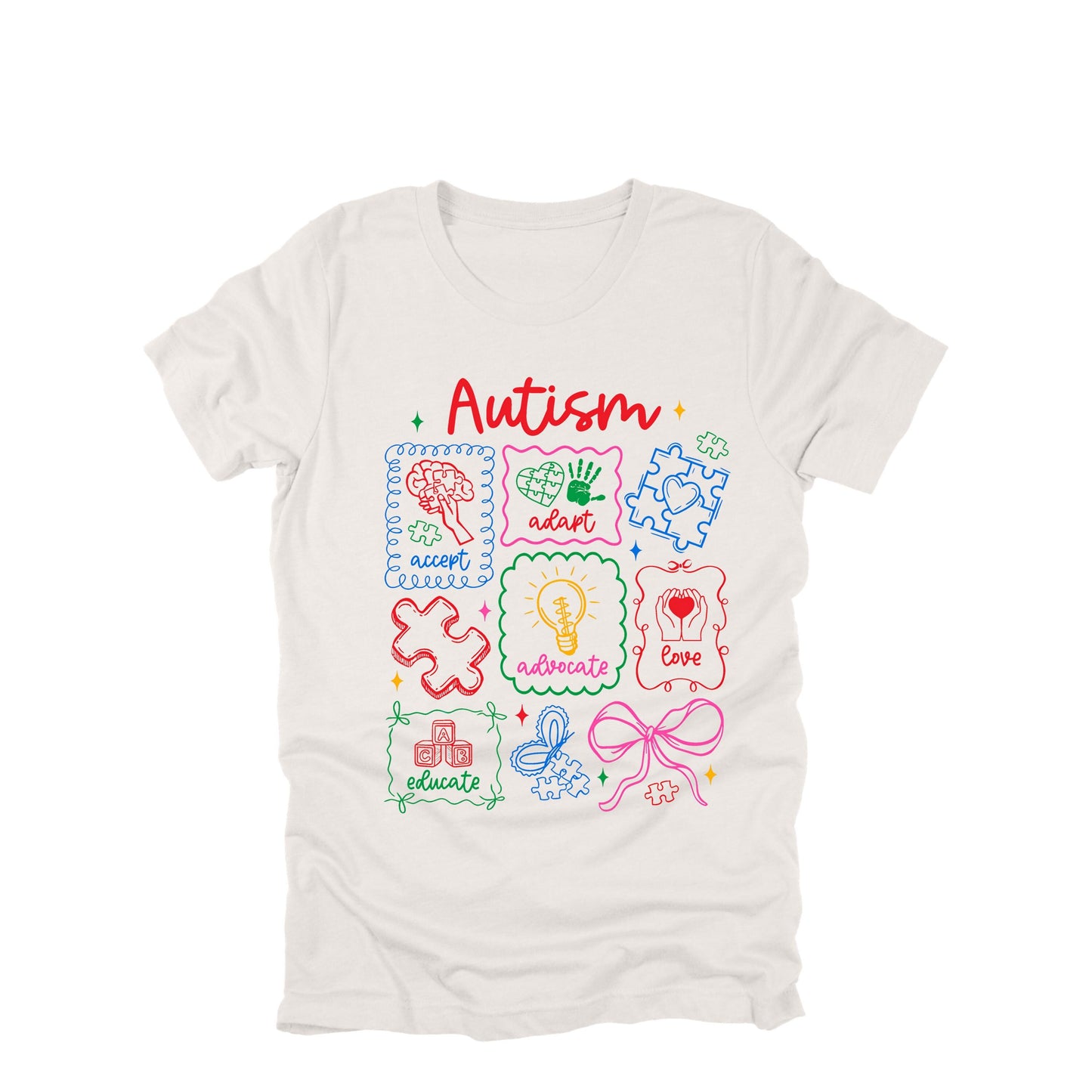 Autism T-shirt, Autism Seeing The World From A Different Angle Shirt, Autism Acronym tShirt, Mental Health Awareness Tee, Autism Awareness