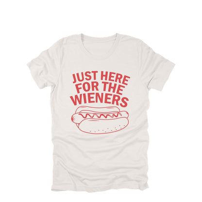 Just Here for the Wieners Shirt: Summer BBQ and Fourth of July Tee