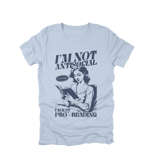 Im Not Antisocial Im Just Pro Reading Shirt, Funny Introvert Shirt, Book Lover Tee, Reader Humor Shirt, Bookish Graphic Tee