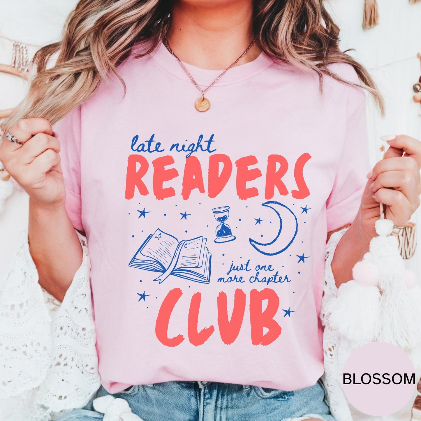Book Lover Shirt, Late Night Readers Club Shirt