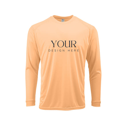 upf 50+ custom logo shirts matching trip outfits long sleeve sun protection performance tops for fishing teams or events