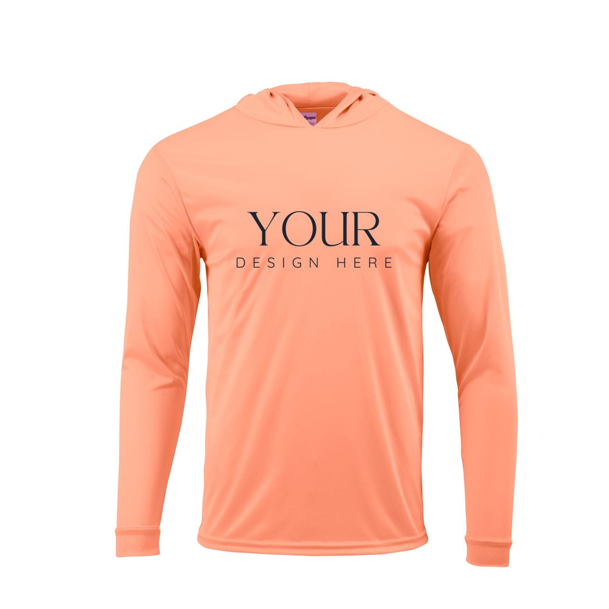 UPF 50 sun hoodie lightweight long sleeve UV protection shirt with hood breathable fishing shirt for men sun shirt for boating outdoors