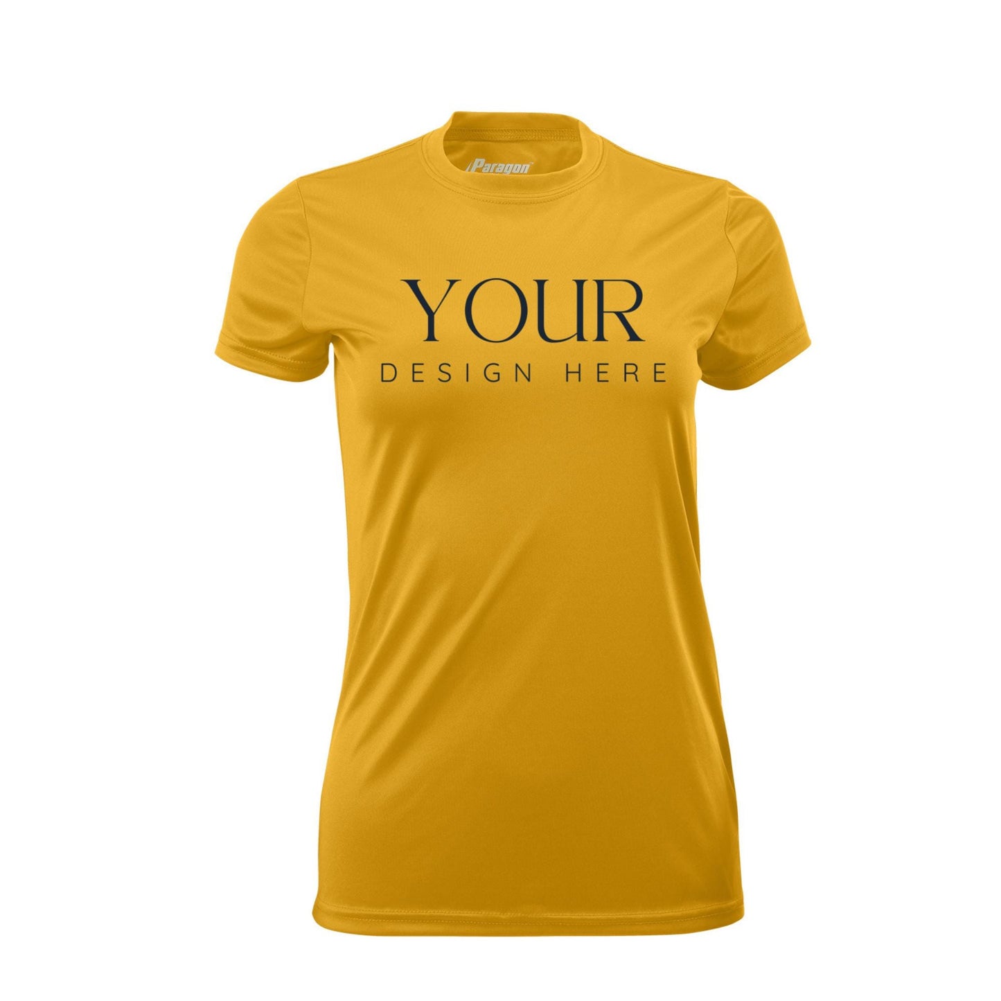 Ladies UPF Short Sleeve Crew Neck Custom Sun Shirt, Crew Neck Short Sleeve UPF Shirt, Personalized Performance Tee, Custom Logo Shirt
