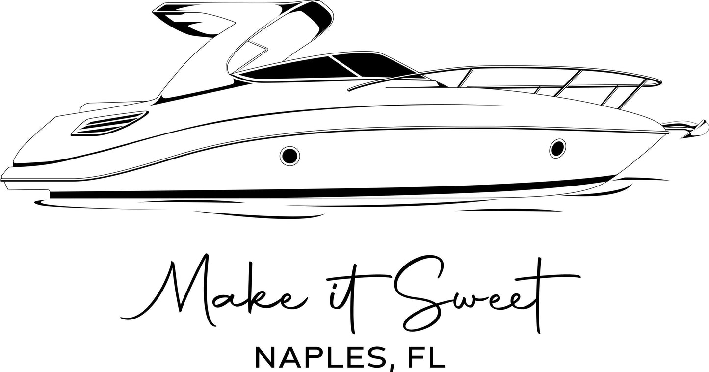 Custom Boat Drawing Artwork • Personalized Boat Illustration • Nautical Art Gift