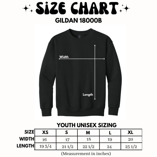 Custom Kids Sweatshirt Personalized Name or Word(s) Sweatshirt