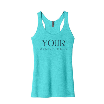 Custom Tank Top Next Level 6733, Personalized Racerback Tank, Women’s Workout Tank, Custom Graphic Tank, Summer Vacation Shirt